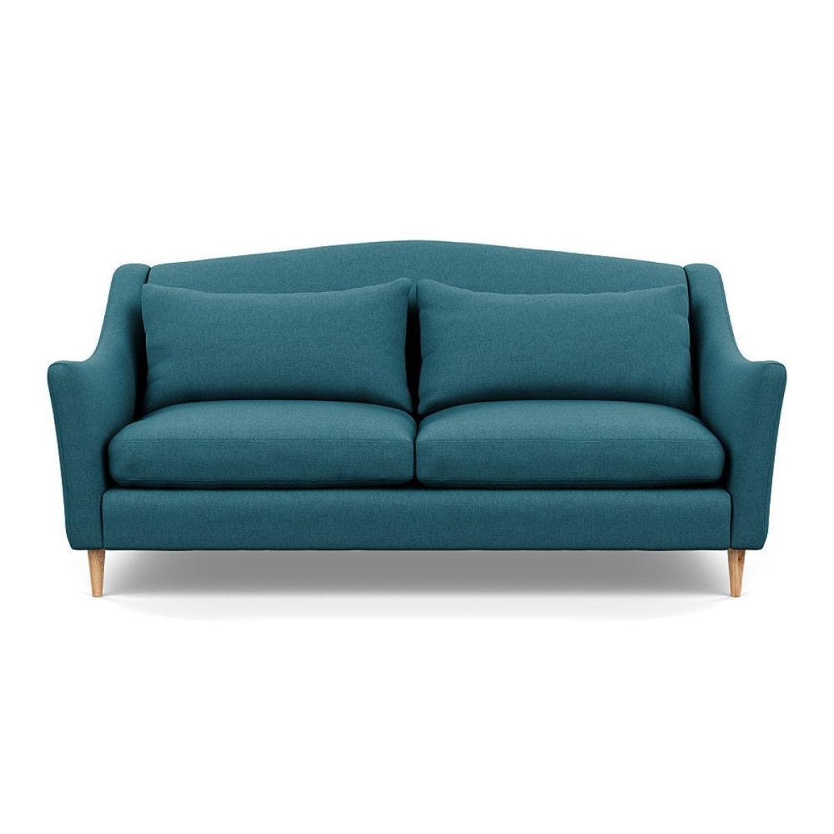 Heal's Somerset 3 Seater Sofa Linen Dark Grey Natural - Heal's UK Furniture – image 9