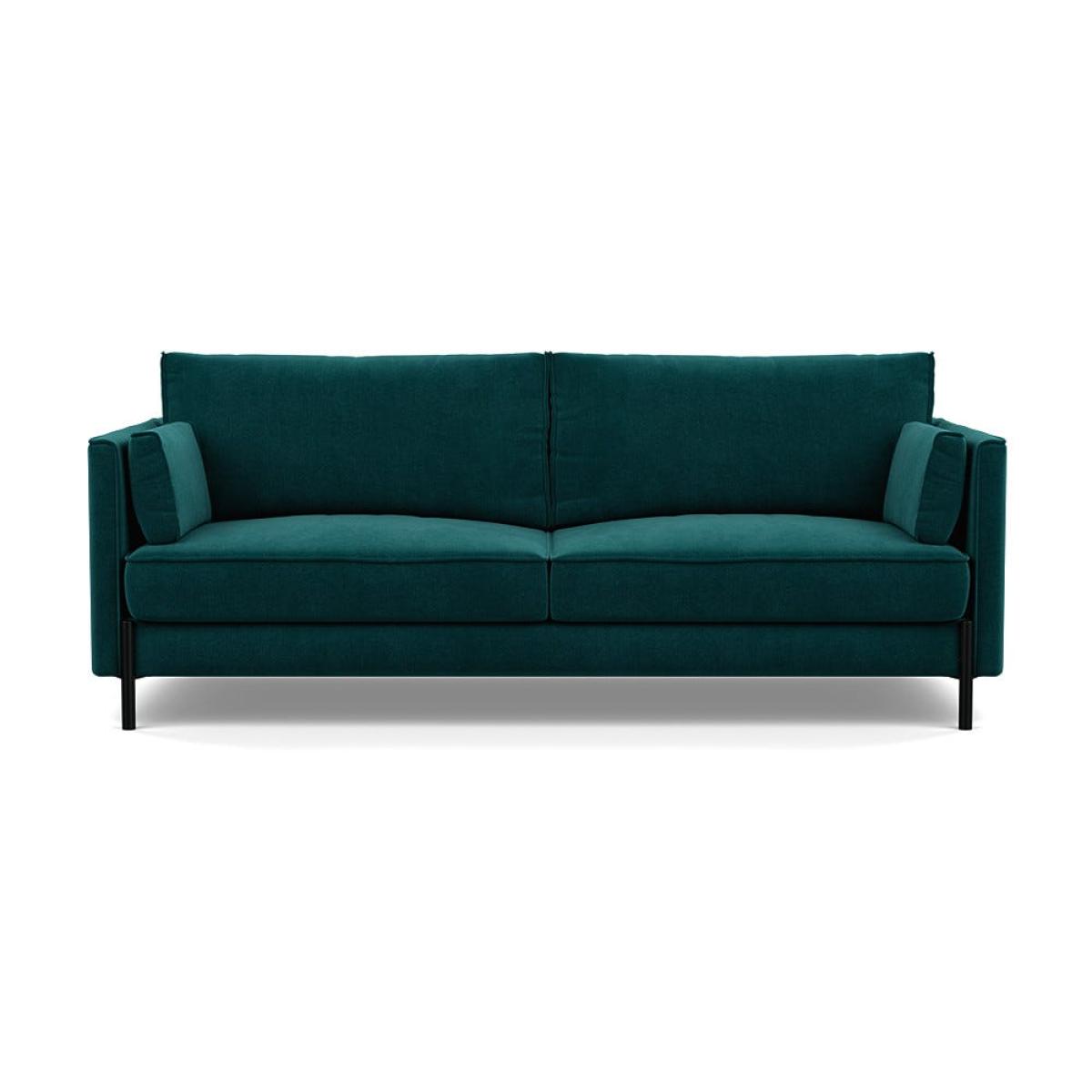 Heal's Tortona 3 Seater Sofa Smart Luxe Velvet Ocean – image 2