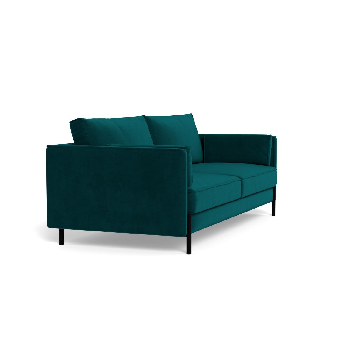 Heal's Tortona 3 Seater Sofa Smart Luxe Velvet Ocean – image 3