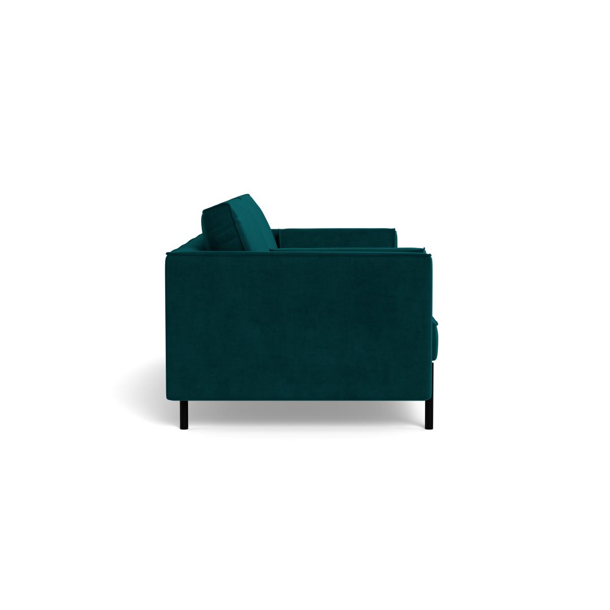 Heal's Tortona 3 Seater Sofa Smart Luxe Velvet Ocean – image 4