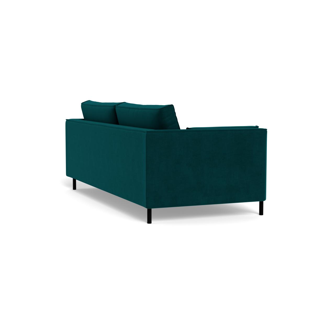 Heal's Tortona 3 Seater Sofa Smart Luxe Velvet Ocean – image 5