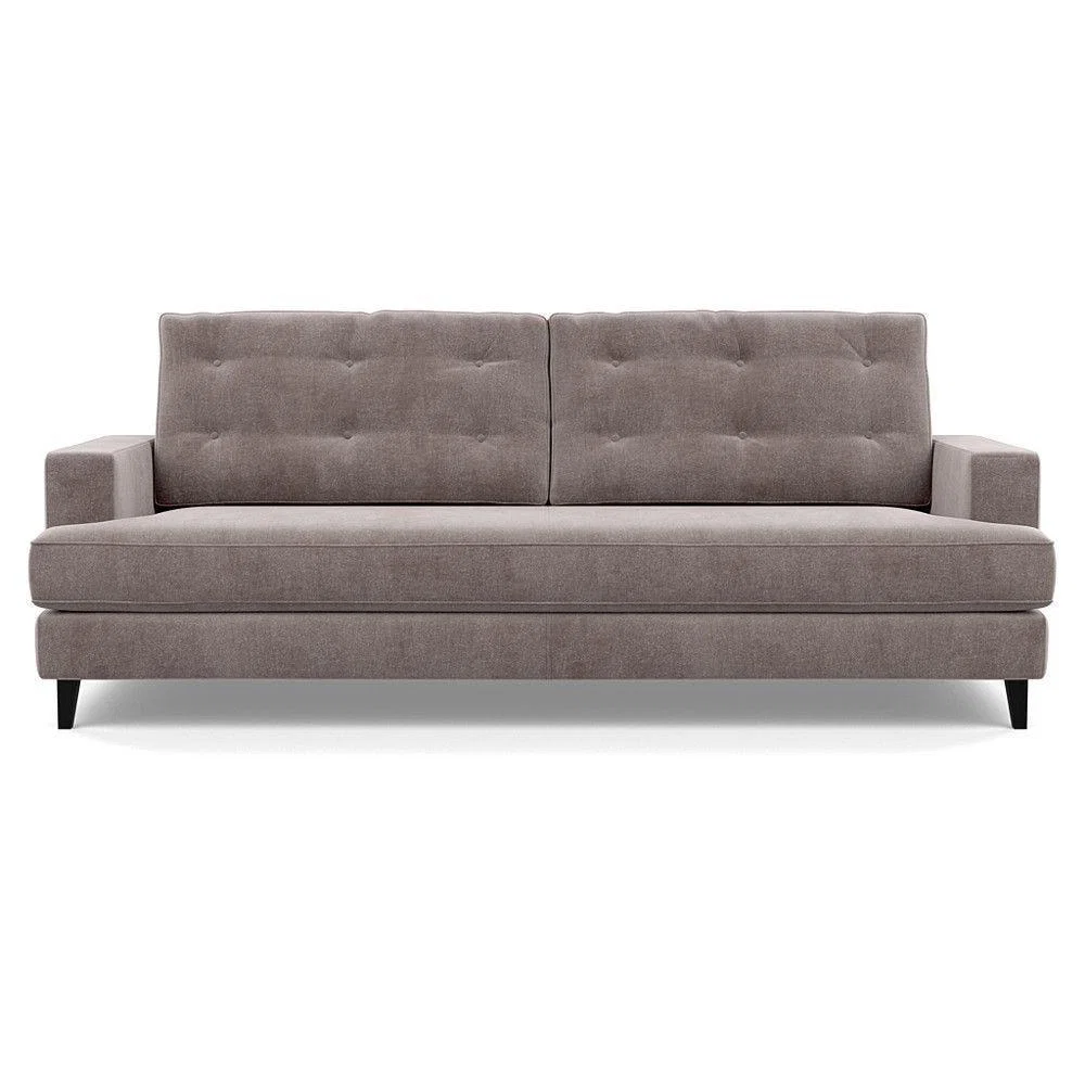 Heal's Richmond 3 Seater Sofa Smart Luxe Velvet Ocean Tinted Ash Feet - Heal's UK Furniture – image 110