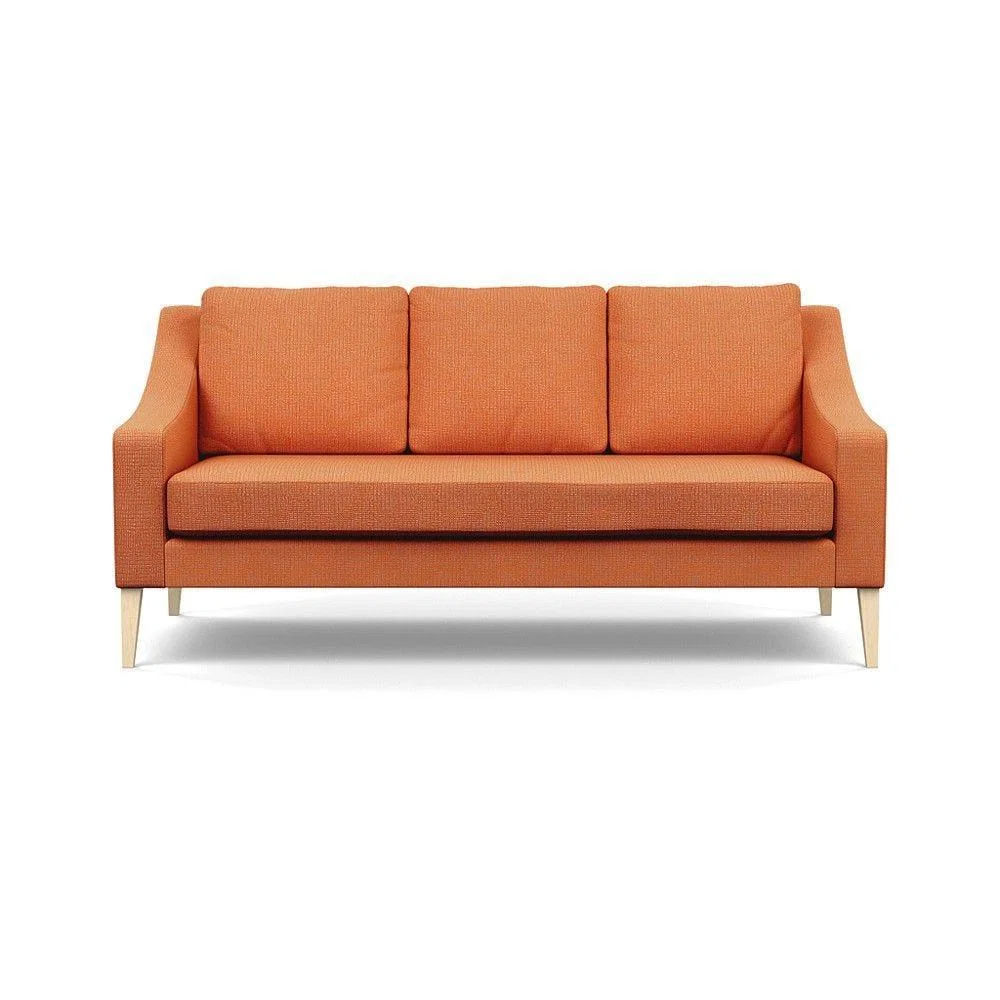 Heal's Richmond 3 Seater Sofa Smart Luxe Velvet Ocean Tinted Ash Feet - Heal's UK Furniture – image 136