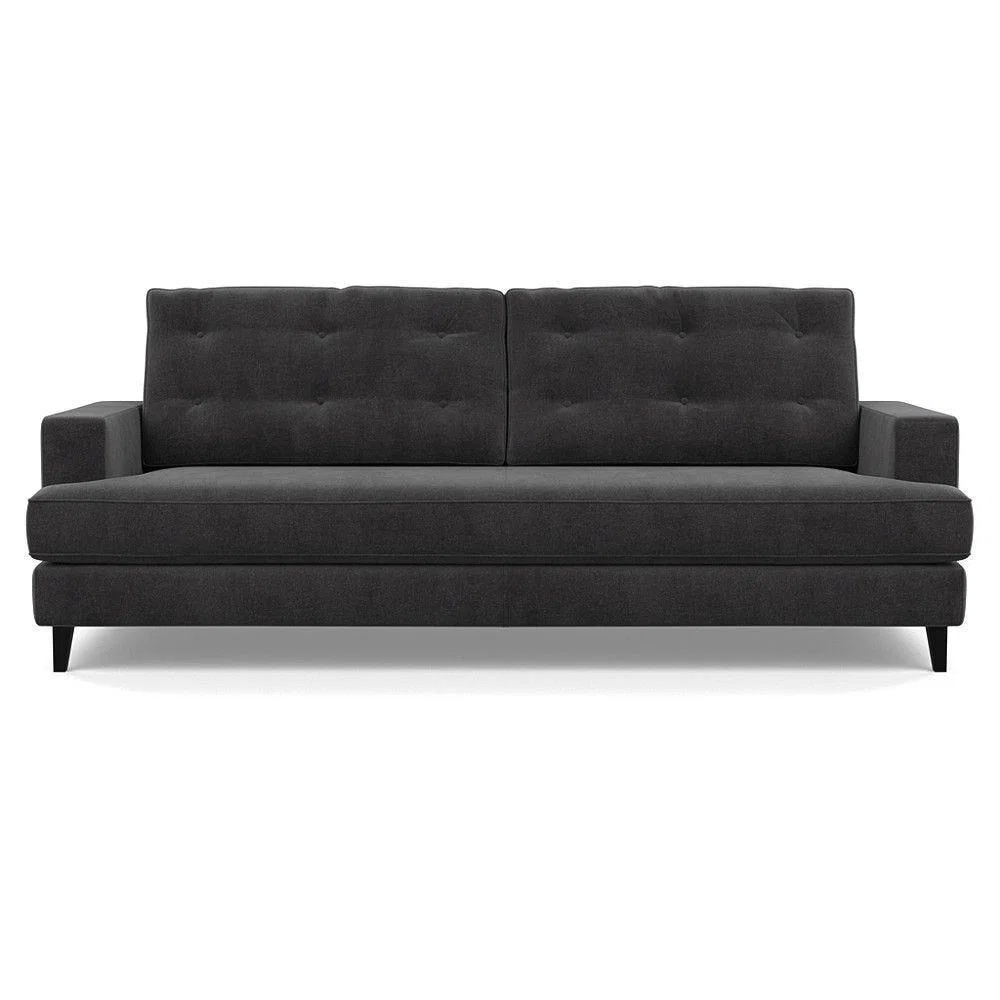 Heal's Richmond 3 Seater Sofa Smart Luxe Velvet Ocean Tinted Ash Feet - Heal's UK Furniture – image 154