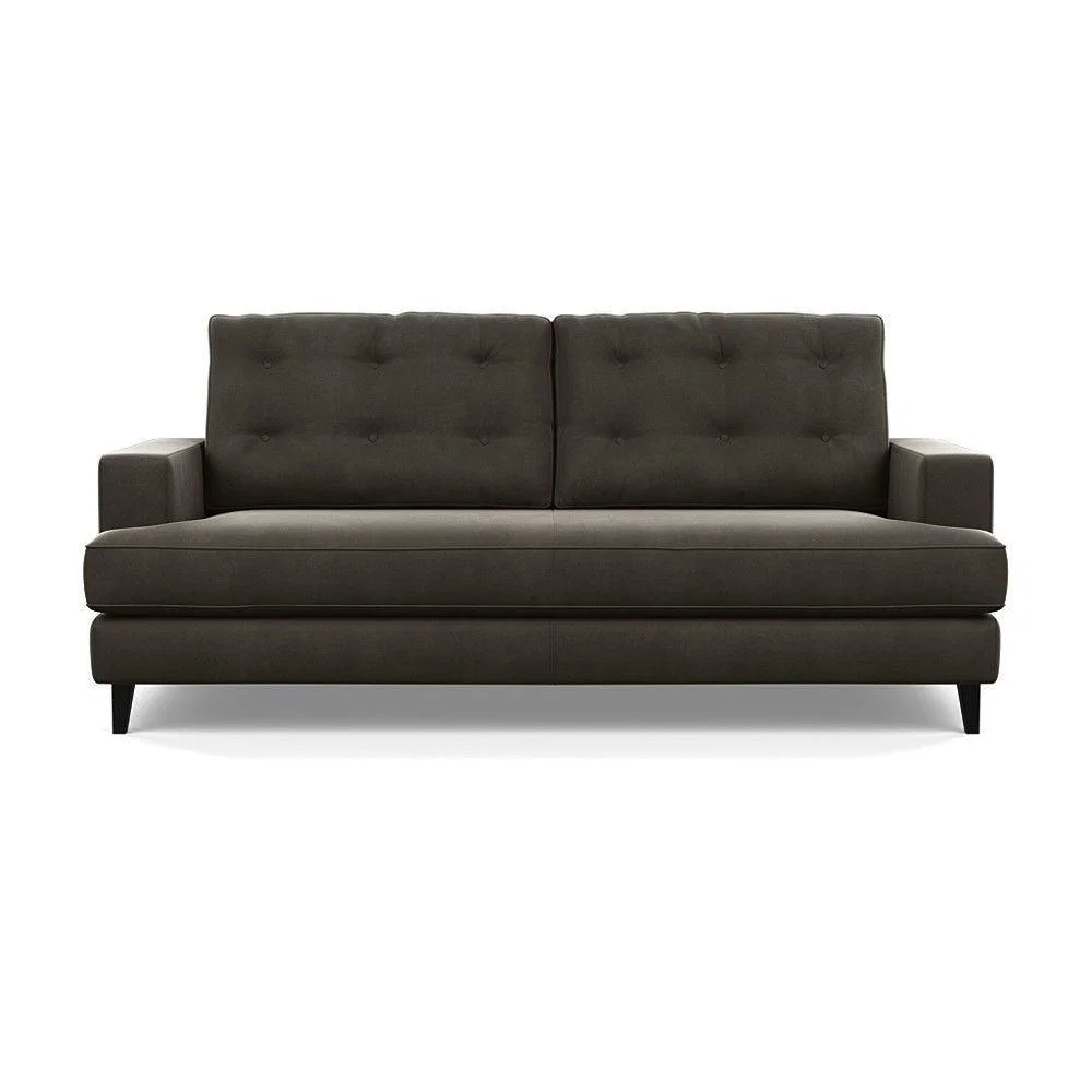 Heal's Richmond 3 Seater Sofa Smart Luxe Velvet Ocean Tinted Ash Feet - Heal's UK Furniture – image 155