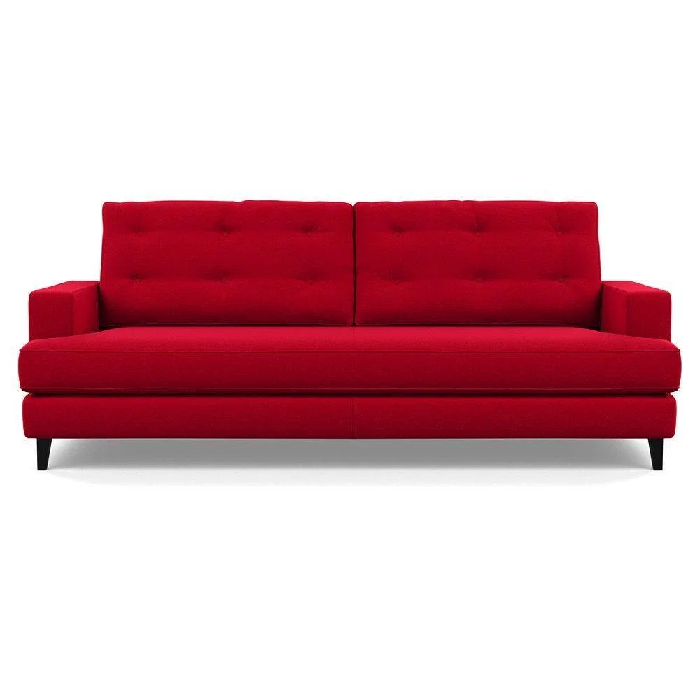 Heal's Richmond 3 Seater Sofa Smart Luxe Velvet Ocean Tinted Ash Feet - Heal's UK Furniture – image 162