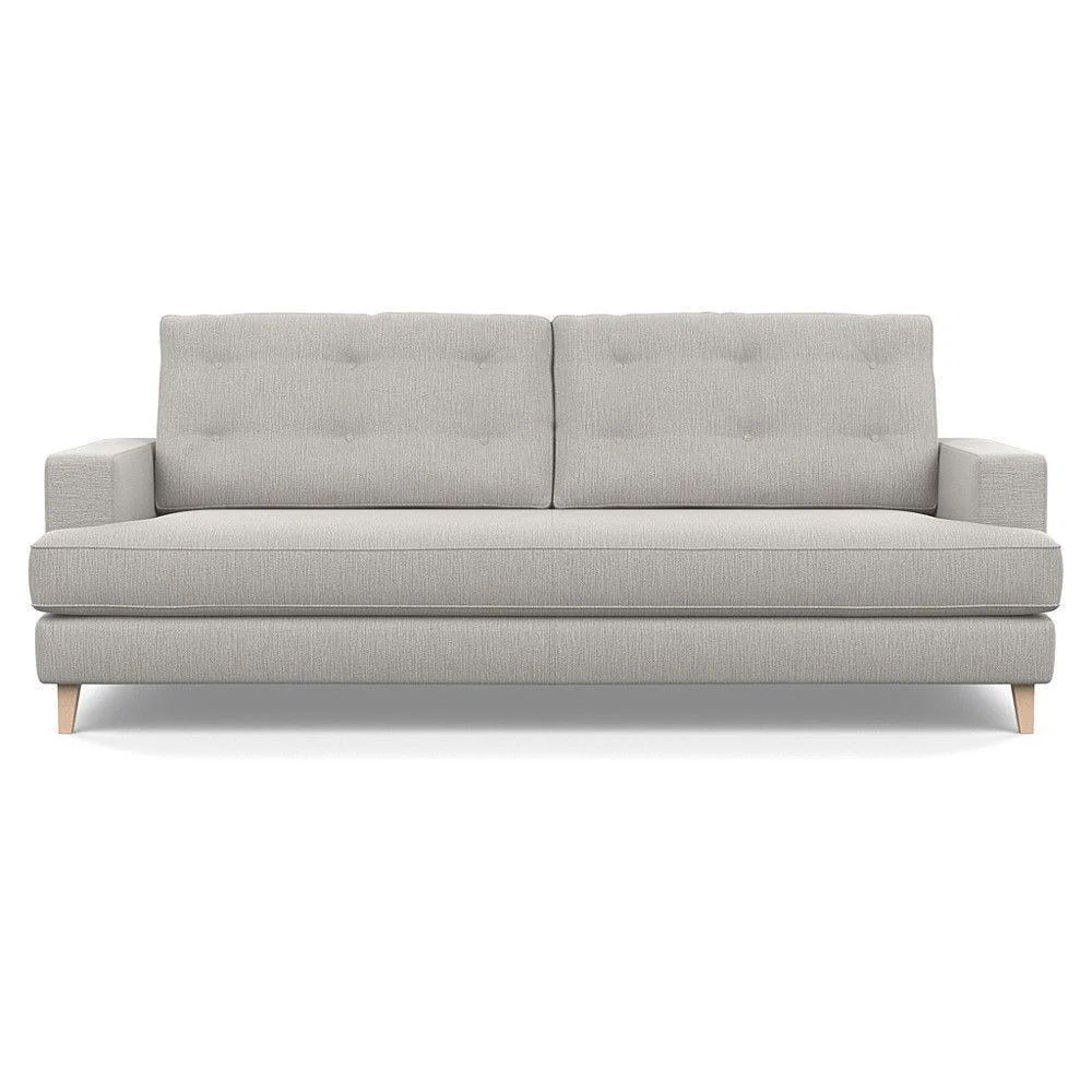 Heal's Richmond 3 Seater Sofa Smart Luxe Velvet Ocean Tinted Ash Feet - Heal's UK Furniture – image 5