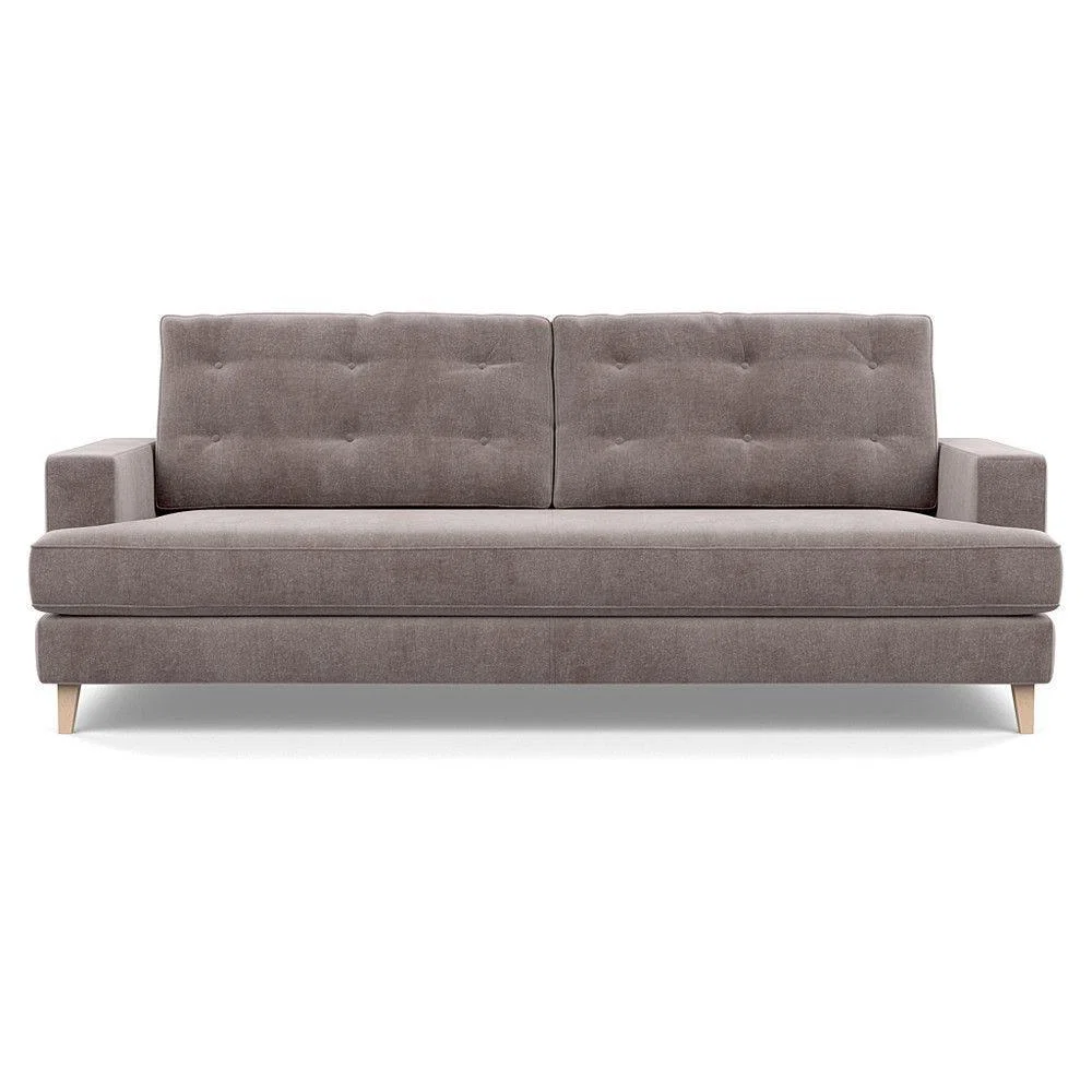 Heal's Richmond 3 Seater Sofa Smart Luxe Velvet Ocean Tinted Ash Feet - Heal's UK Furniture – image 53