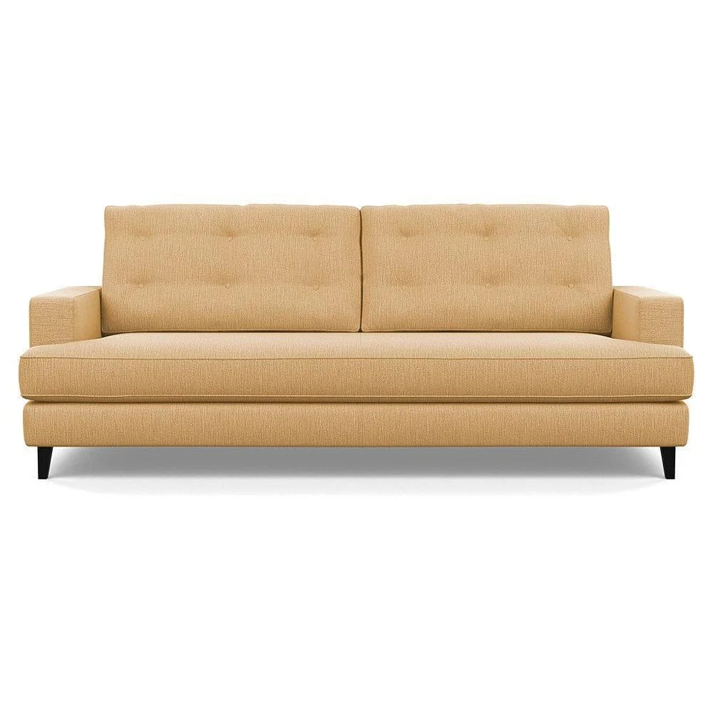Heal's Richmond 3 Seater Sofa Smart Luxe Velvet Ocean Tinted Ash Feet - Heal's UK Furniture – image 65