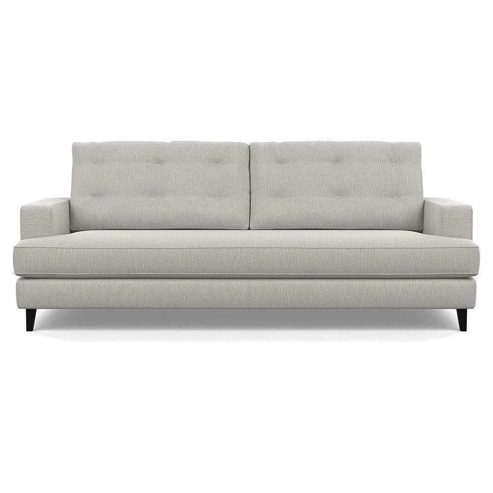 Heal's Richmond 3 Seater Sofa Smart Luxe Velvet Ocean Tinted Ash Feet - Heal's UK Furniture – image 68
