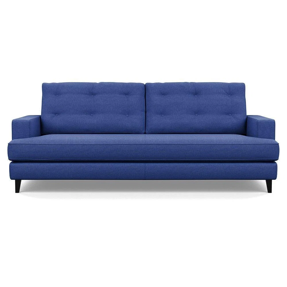 Heal's Richmond 3 Seater Sofa Smart Luxe Velvet Ocean Tinted Ash Feet - Heal's UK Furniture – image 10