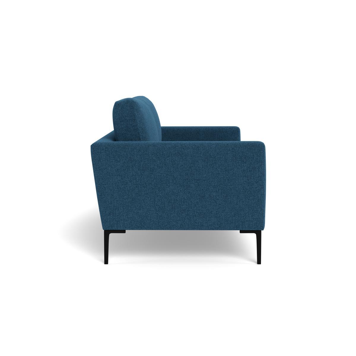 Heal's Eton 3 Seater Sofa Texture Ink Brass Feet - Heal's UK Furniture – image 3