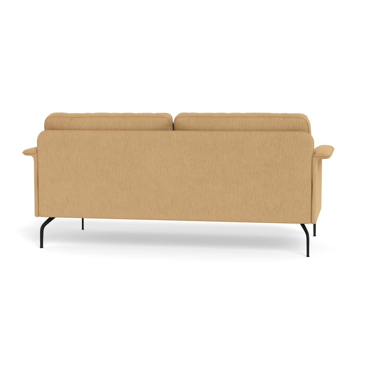 Heal's Iver 3 Seater Sofa Smart Linen Mix Sand Black Feet – image 6