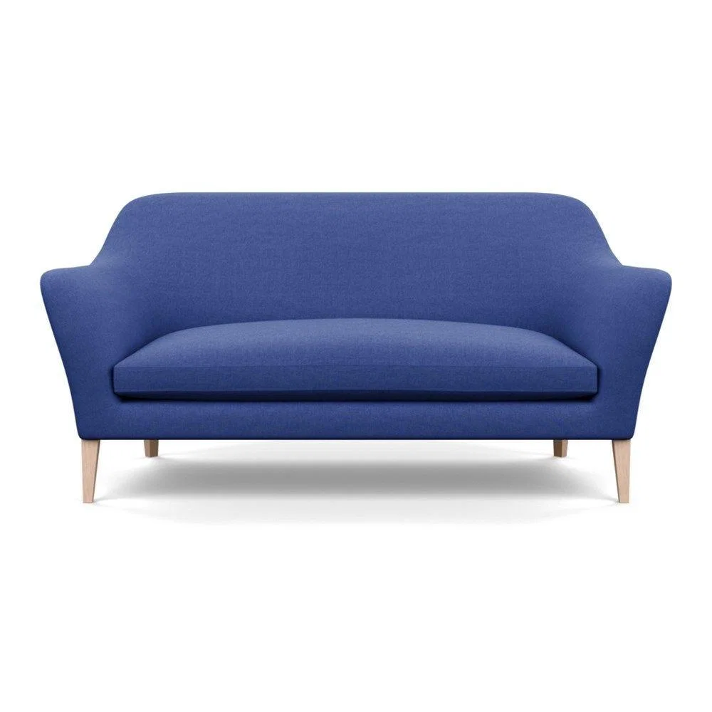 Heal's Wallis 3 Seater Sofa Capelo Linen-Cotton Rosedale Natural Oak Feet – image 15
