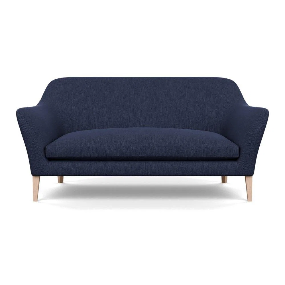 Heal's Wallis 3 Seater Sofa Capelo Linen-Cotton Rosedale Natural Oak Feet – image 26