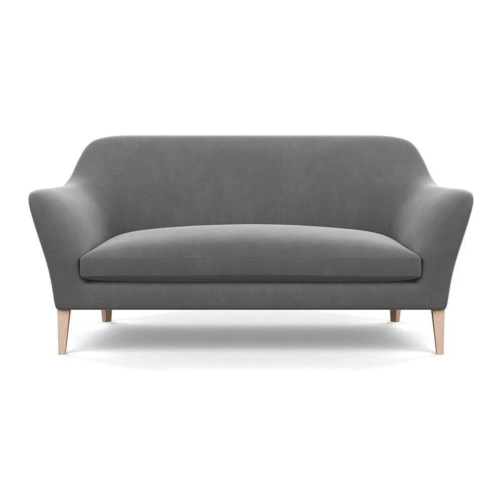 Heal's Wallis 3 Seater Sofa Capelo Linen-Cotton Rosedale Natural Oak Feet – image 28