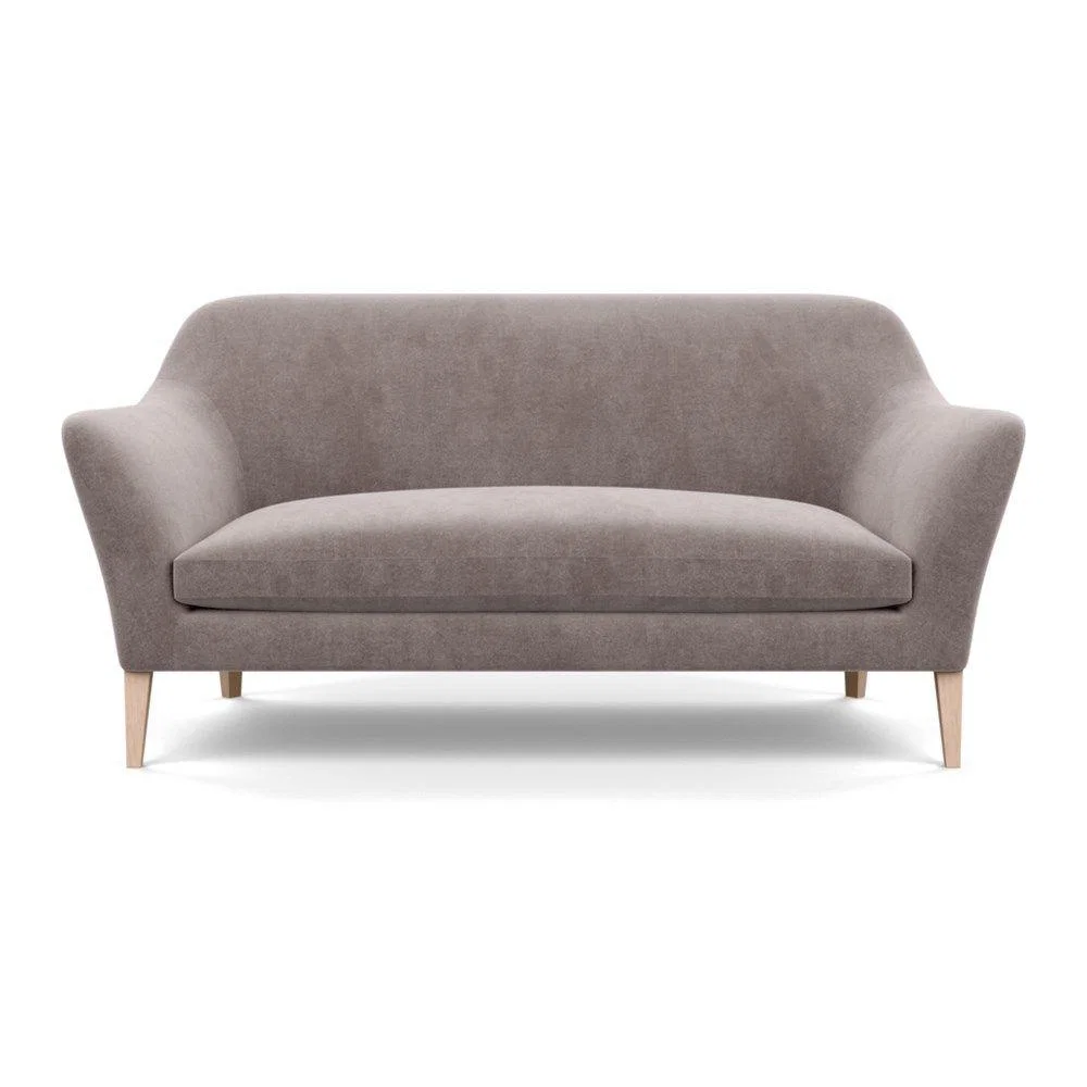Heal's Wallis 3 Seater Sofa Capelo Linen-Cotton Rosedale Natural Oak Feet – image 29