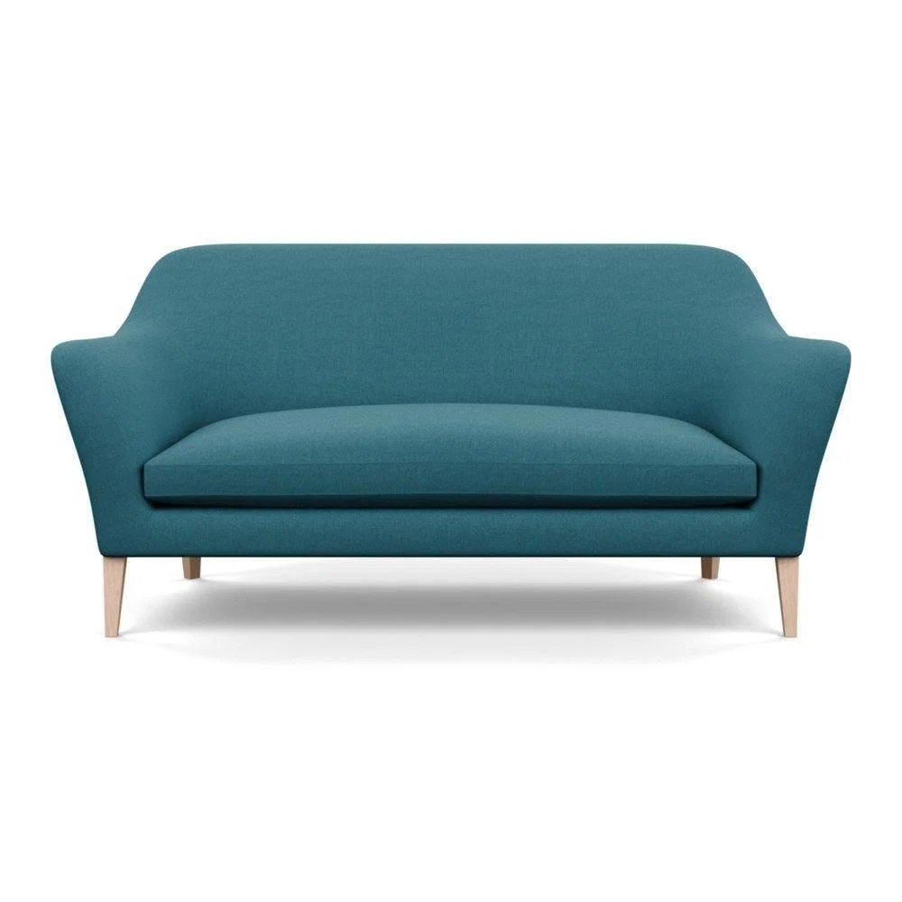 Heal's Wallis 3 Seater Sofa Capelo Linen-Cotton Rosedale Natural Oak Feet – image 30