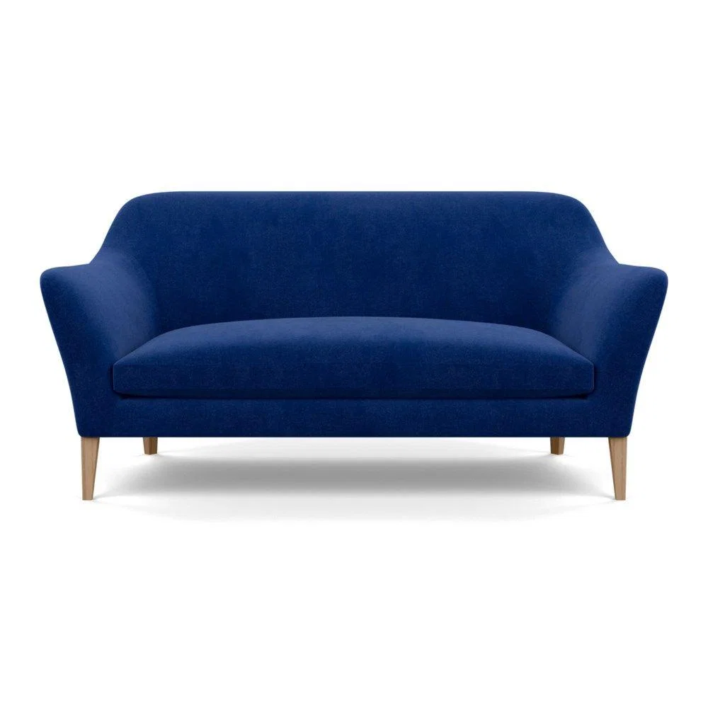 Heal's Wallis 3 Seater Sofa Capelo Linen-Cotton Rosedale Natural Oak Feet – image 32