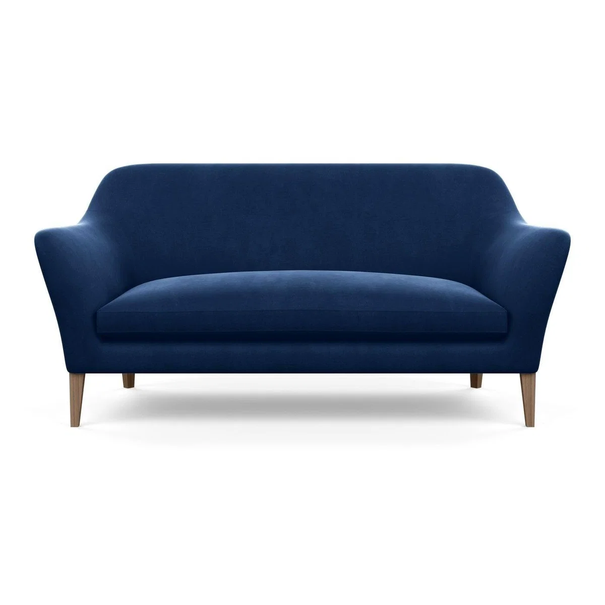 Heal's Wallis 3 Seater Sofa Capelo Linen-Cotton Rosedale Natural Oak Feet – image 5