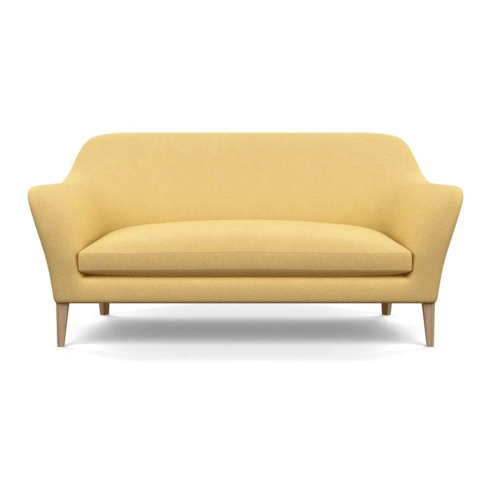 Heal's Wallis 3 Seater Sofa Capelo Linen-Cotton Rosedale Natural Oak Feet – image 42