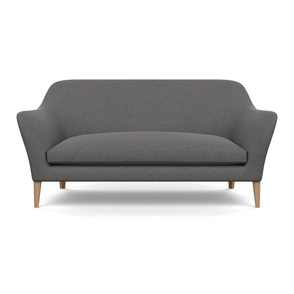 Heal's Wallis 3 Seater Sofa Capelo Linen-Cotton Rosedale Natural Oak Feet – image 44