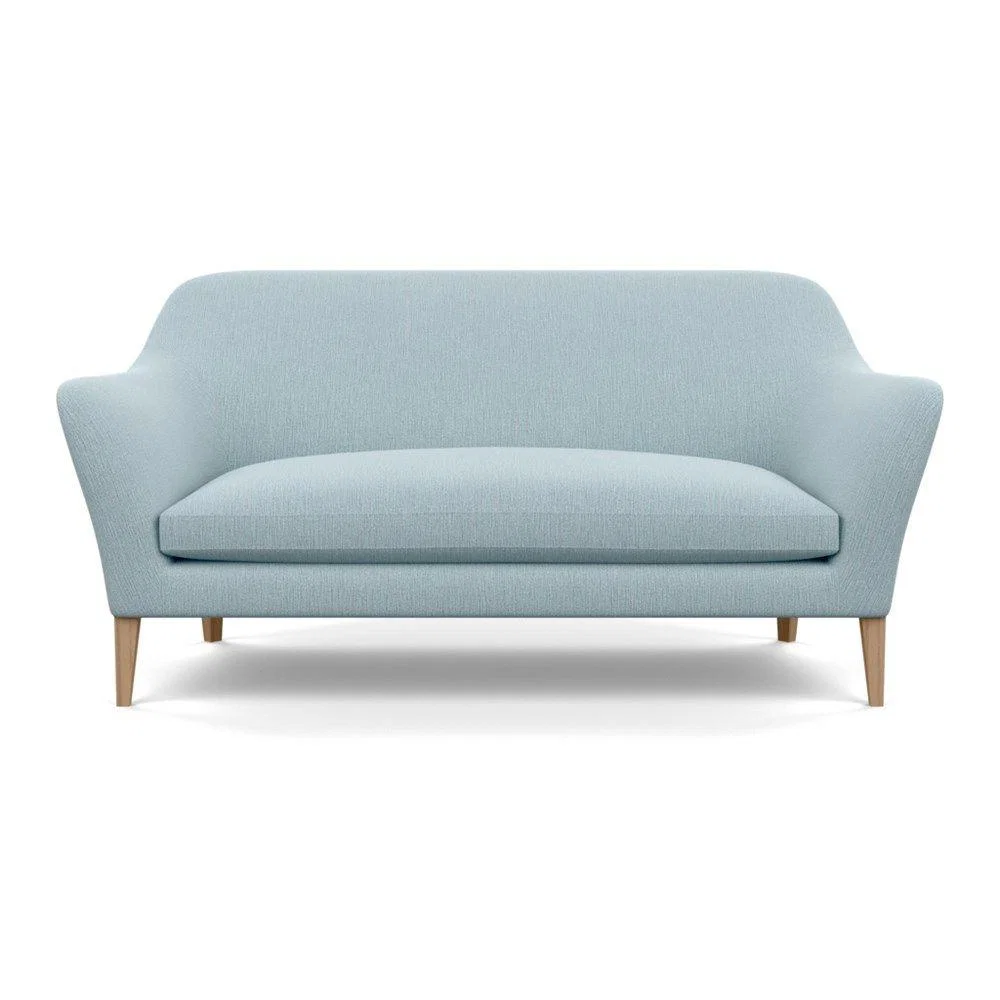 Heal's Wallis 3 Seater Sofa Capelo Linen-Cotton Rosedale Natural Oak Feet – image 55