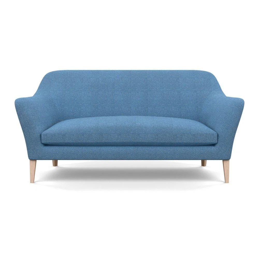 Heal's Wallis 3 Seater Sofa Capelo Linen-Cotton Rosedale Natural Oak Feet – image 61