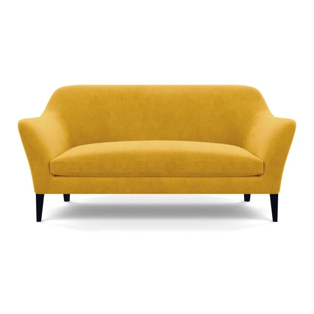 Heal's Wallis 3 Seater Sofa Capelo Linen-Cotton Rosedale Natural Oak Feet – image 8