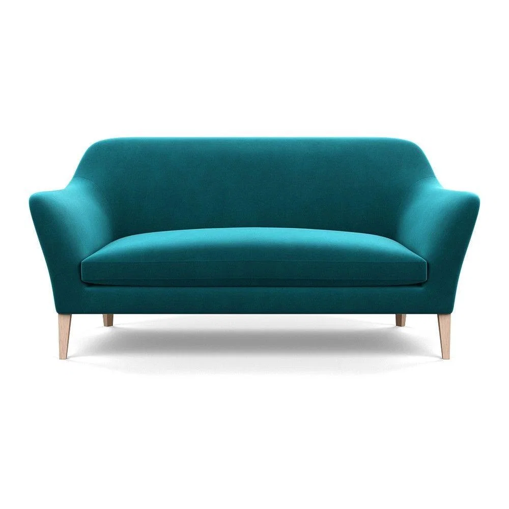 Heal's Wallis 3 Seater Sofa Capelo Linen-Cotton Rosedale Natural Oak Feet – image 79