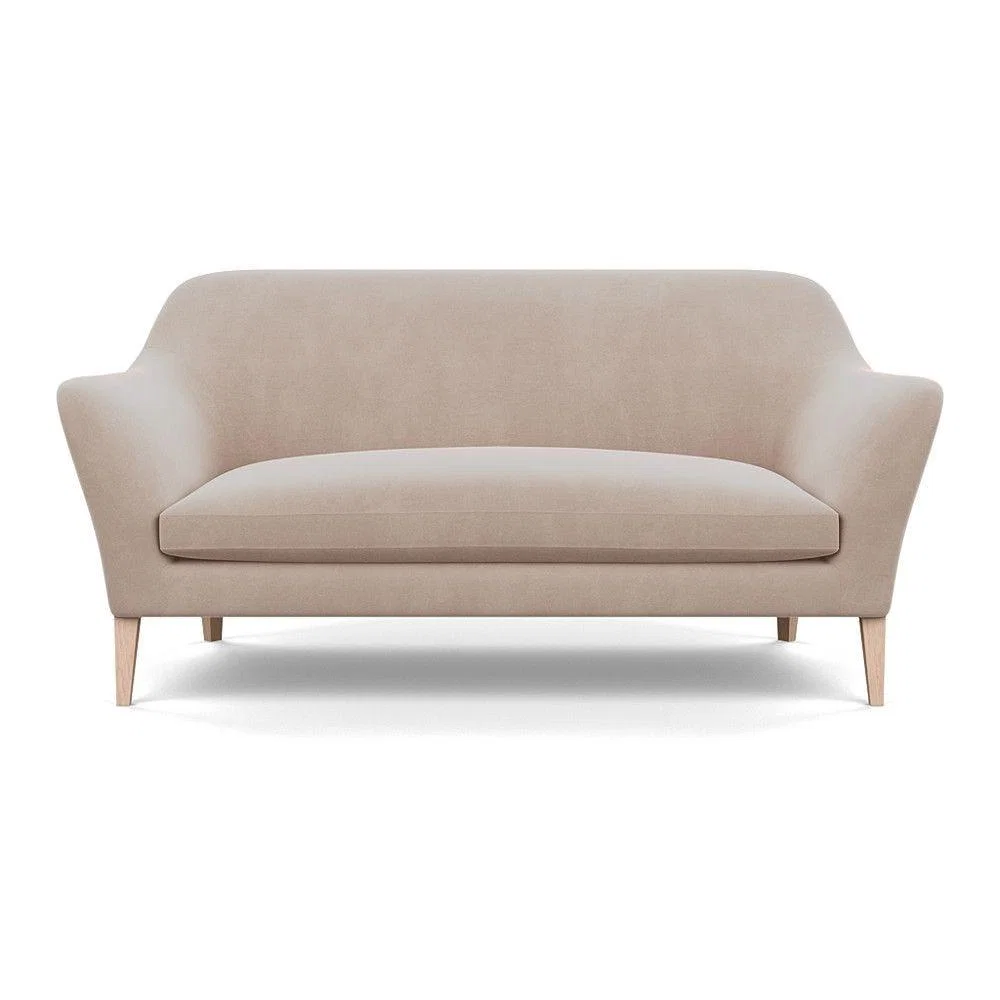 Heal's Wallis 3 Seater Sofa Capelo Linen-Cotton Rosedale Natural Oak Feet – image 84