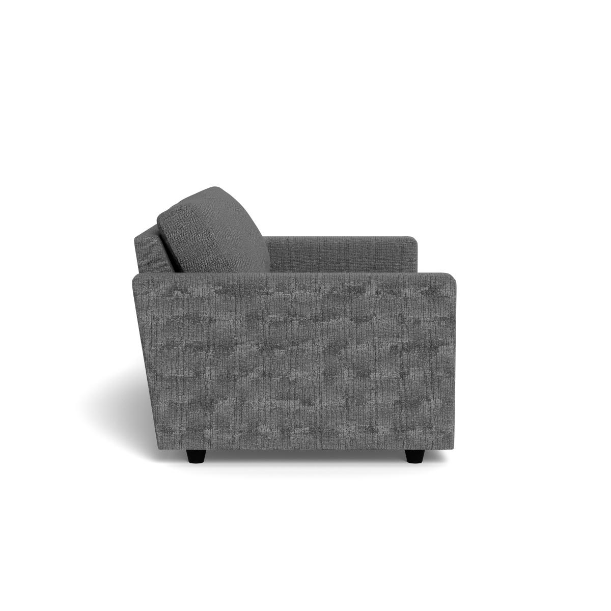 Heal's Nimbus II 3 Seater Sofa Tejo Recycled Noir Black Feet – image 4