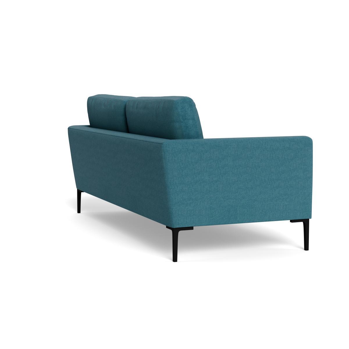 Heal's Eton 3 Seater Sofa Brushed Cotton Cadet Brass Feet - Heal's UK Furniture – image 4