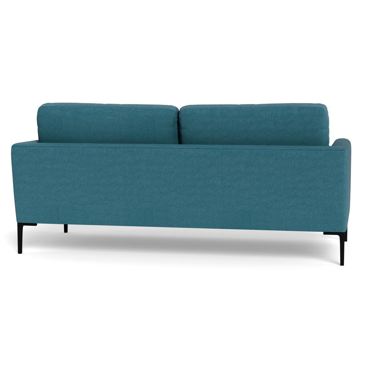 Heal's Eton 3 Seater Sofa Brushed Cotton Cadet Brass Feet - Heal's UK Furniture – image 5