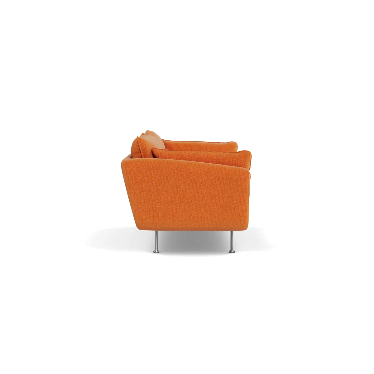 Heal's Allora 3 Seater Sofa Tejo Recycled Zinnia Brass Feet – image 4