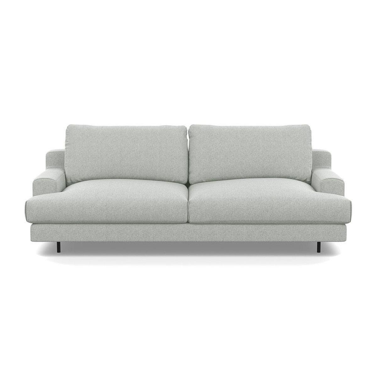 Heal's Orso 3 Seater Sofa Velvet Petrol Black Feet - Heal's UK Furniture – image 12