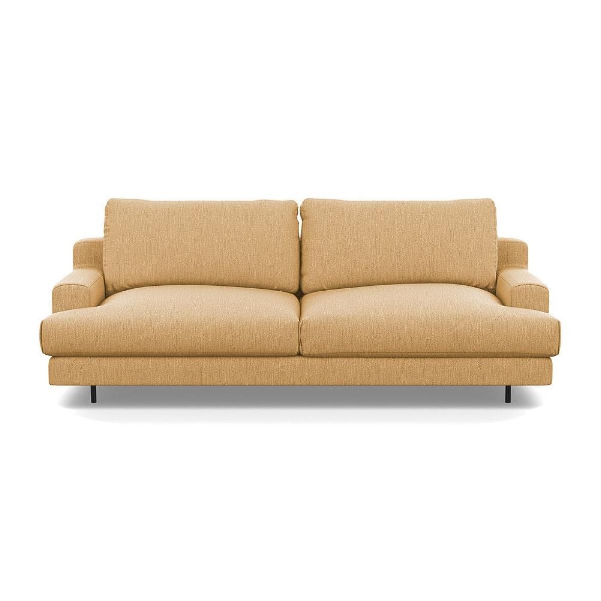 Heal's Orso 3 Seater Sofa Velvet Petrol Black Feet - Heal's UK Furniture – image 22