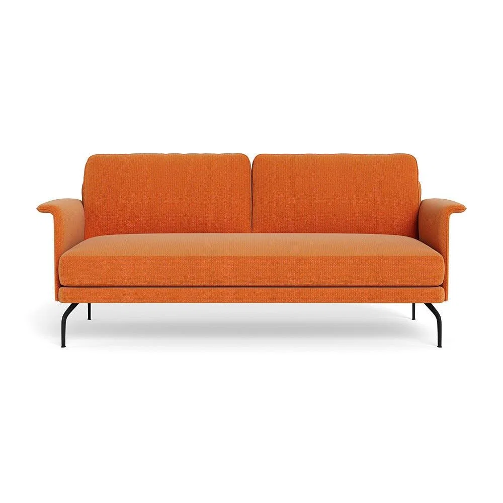 Heal's Iver 3 Seater Sofa Tejo Recycled Zinnia Black Feet – image 2