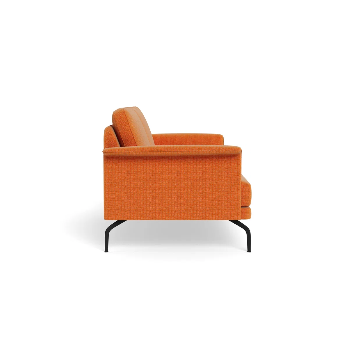 Heal's Iver 3 Seater Sofa Tejo Recycled Zinnia Black Feet – image 4