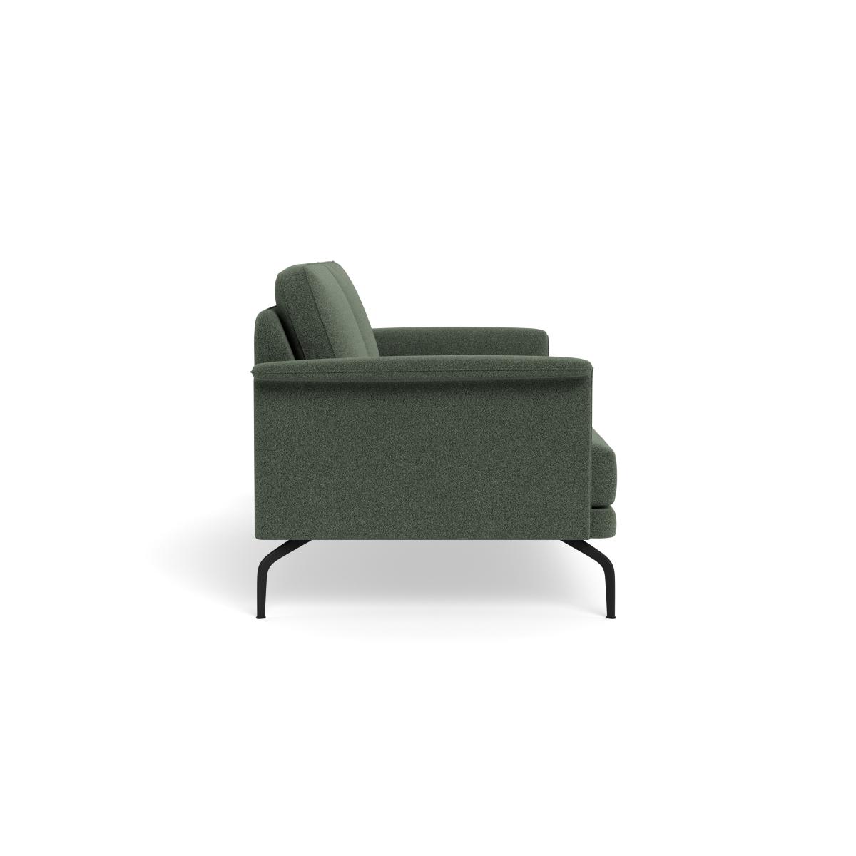 Heal's Iver 3 Seater Sofa Brushed Cotton Mist Black Feet – image 4