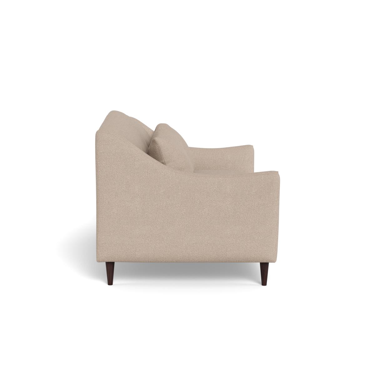 Heal's Somerset 3 Seater Sofa Boucle Tweed Pearl Natural Beech Feet – image 3