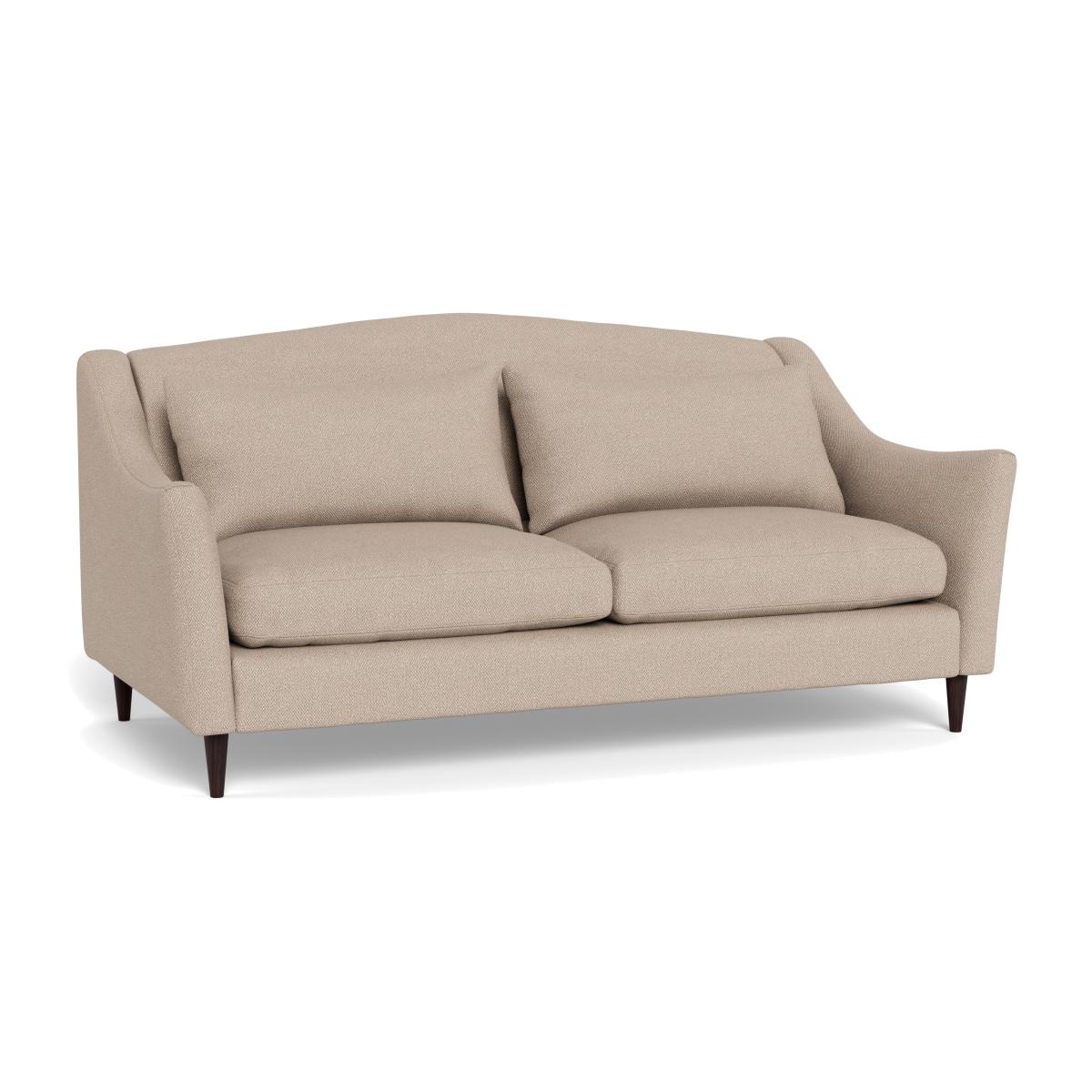 Heal's Somerset 3 Seater Sofa Boucle Tweed Pearl Natural Beech Feet – image 1