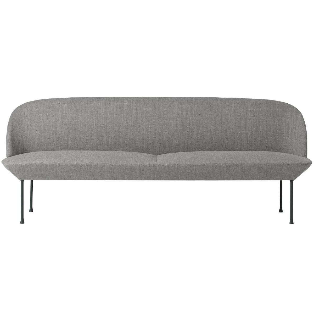 Muuto Oslo 3 Seater Sofa Hallingdal 407 Yellow - Heal's UK Furniture – image 2