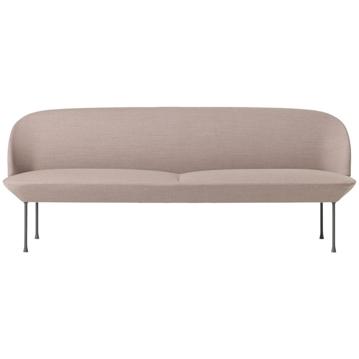 Muuto Oslo 3 Seater Sofa Hallingdal 407 Yellow - Heal's UK Furniture – image 3