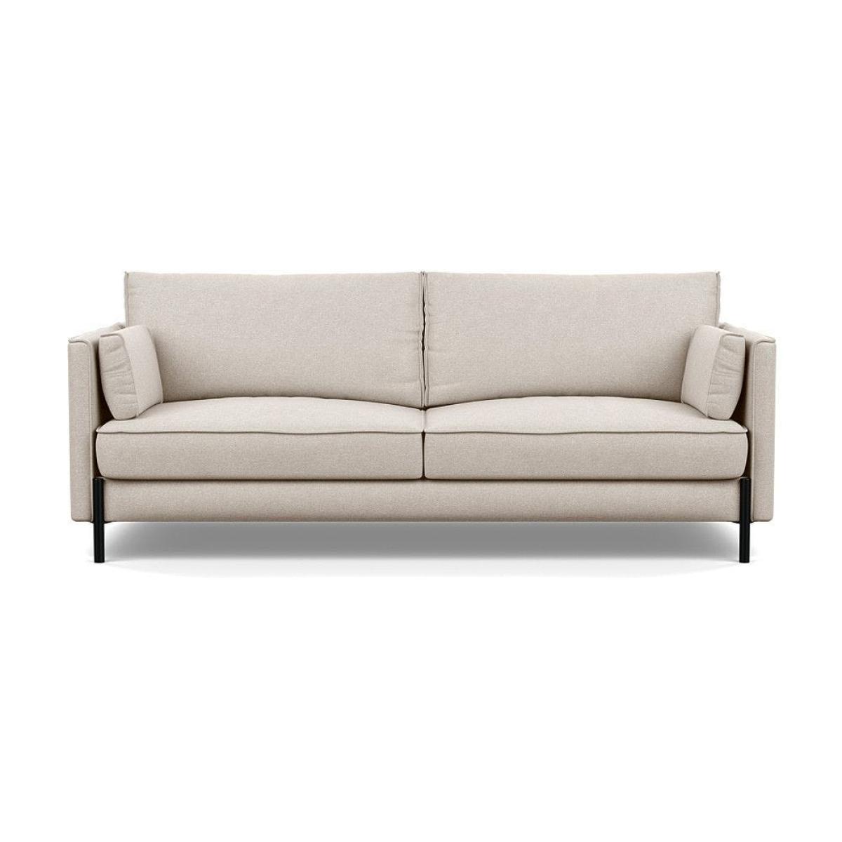 Heal's Tortona 3 Seater Sofa Smart Velvet Dusk Black Feet - Heal's UK Furniture – image 13