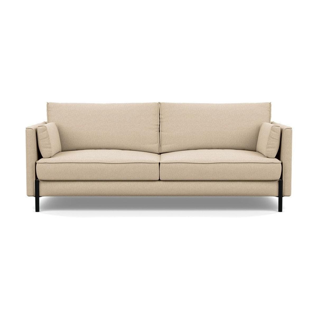 Heal's Tortona 3 Seater Sofa Smart Velvet Dusk Black Feet - Heal's UK Furniture – image 17