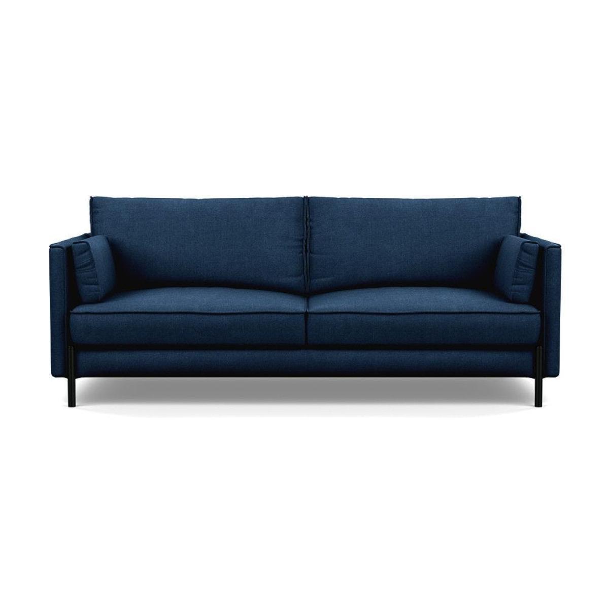 Heal's Tortona 3 Seater Sofa Smart Velvet Dusk Black Feet - Heal's UK Furniture – image 38