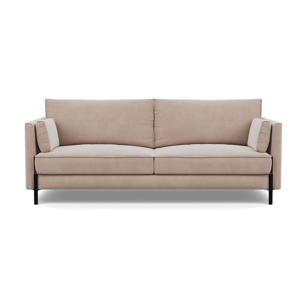 Heal's Tortona 3 Seater Sofa Smart Velvet Dusk Black Feet - Heal's UK Furniture – image 42