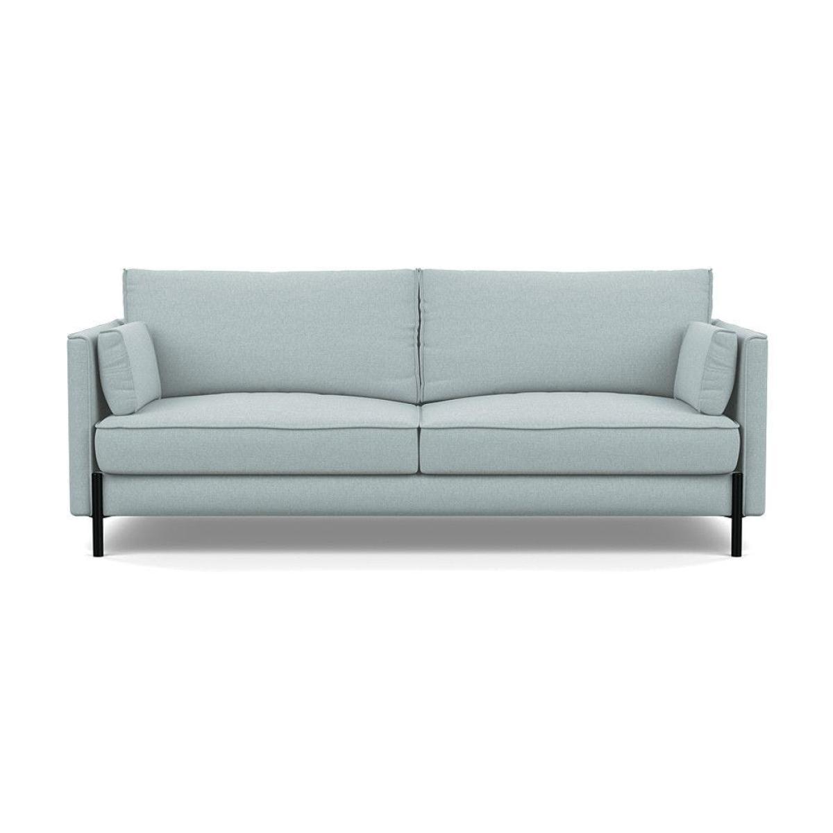 Heal's Tortona 3 Seater Sofa Smart Velvet Dusk Black Feet - Heal's UK Furniture – image 54