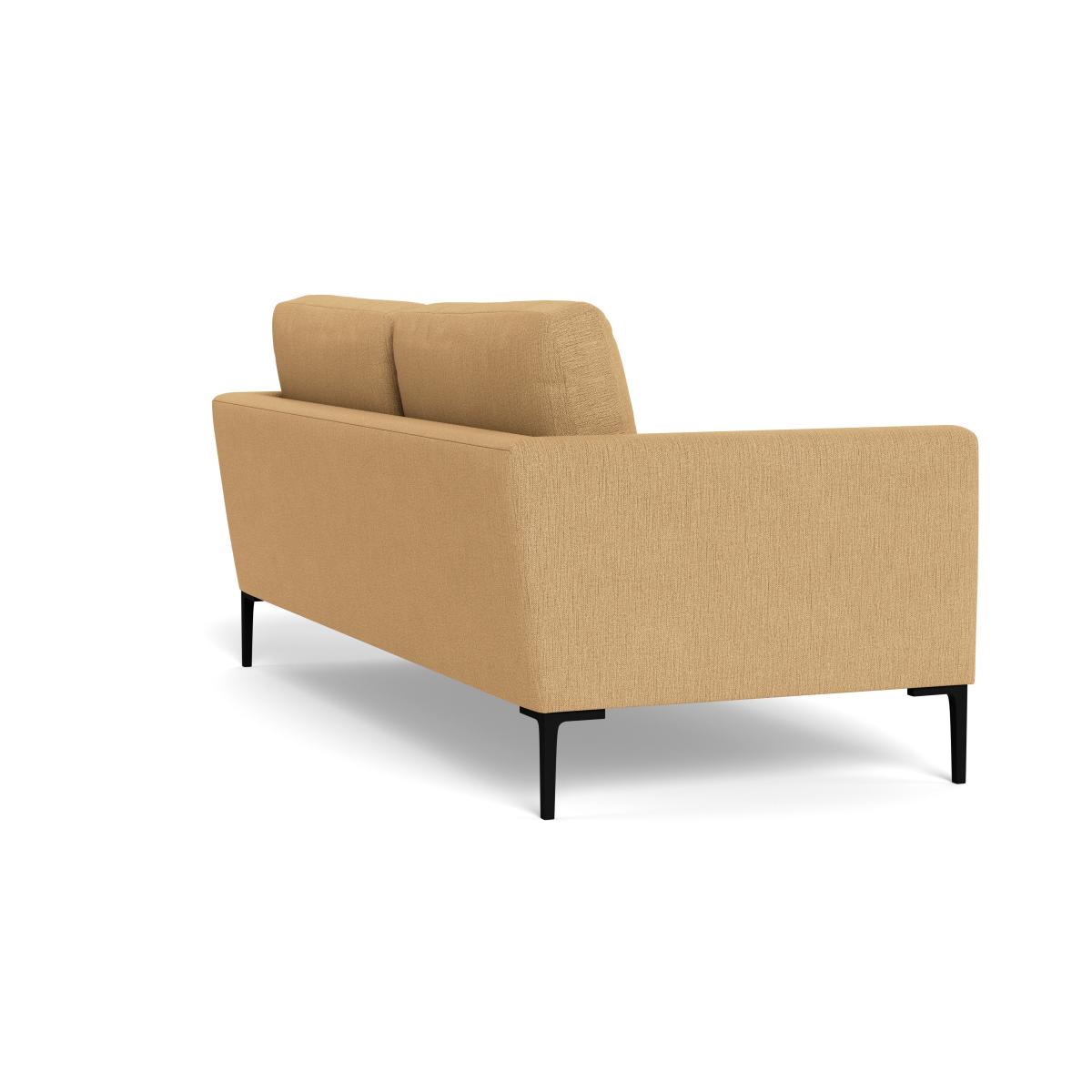 Heal's Eton 3 Seater Sofa Smart Linen Mix Sand Black Feet – image 5